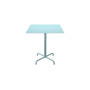 HOUE Pico Cafétisch 70 x 70 cm, Vierstern-Fuß, Eisblau