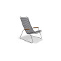 HOUE Click lounge stol, Temno Siva