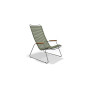 HOUE Click lounge stol, Olivno Zelena