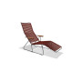 HOUE Click ležalnik Sunlounger, Paprika