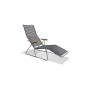 HOUE Click ležalnik Sunlounger, Temno Siva