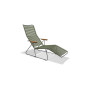 HOUE Click ležalnik Sunlounger, Olivno Zelena