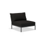 HOUE Level/2 Sessel, Char / dunkelgrau