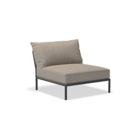HOUE Level/2 Sessel, Ash / dunkelgrau
