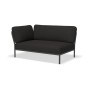 HOUE Level Eckmodul, links, Sooty Grey / dunkelgrau