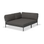 HOUE Level kotni modul Cozy, levi, 9851 Temno siva (Basic) / temno siva