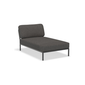 HOUE Level chaise longue module, Dark Grey (Basic) / dark grey