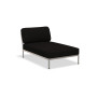 HOUE Level Chaiselongue-Modul, Dunkelgrau (Basic) / gedämpftes Weiß