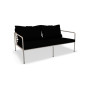 HOUE Avon 2-Sitzer-Sofa, Char / gedämpftes Weiß