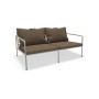 HOUE Avon 2-Sitzer-Sofa, Ash / gedämpftes Weiß