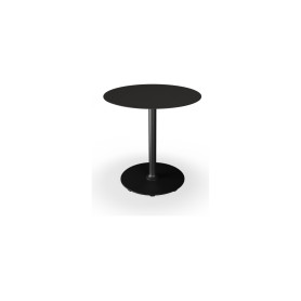 HOUE Pico kavarniška miza Ø74 cm, okroglo podnožje, Črna