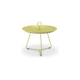 HOUE Eyelet tray table Ø57,5 cm, Lemon Zest