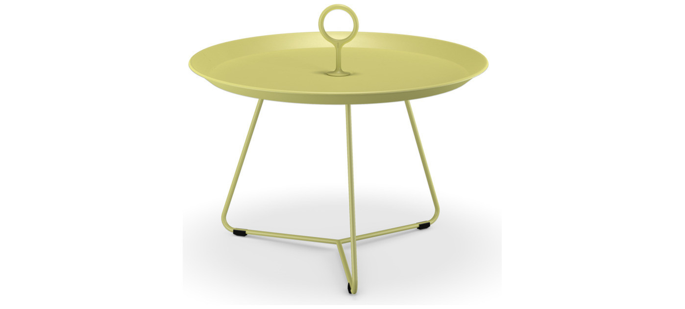 HOUE Eyelet odlagalna mizica Ø57,5 cm, Limonina
