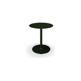 HOUE Pico kavarniška miza Ø64 cm, okroglo podnožje, Olivno zelena