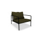 HOUE Avon lounge chair, Leaf / black