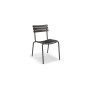 HOUE Alua dining chair without armrests, Black