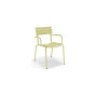 HOUE Alua Esszimmerstuhl mit Armlehnen, Lemon Zest