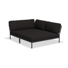 HOUE Level kotni modul Cozy, desni, Char / temno siva