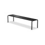 HOUE Avanti klop L aluminij 199,5 cm, Aluminij črna / črna