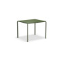 HOUE Avanti Esstisch Aluminium 83 x 98 cm, Aluminium olivgrün / olivgrün