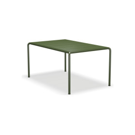 HOUE Avanti dining table aluminium 153 x 98 cm, Aluminium olive green / olive green