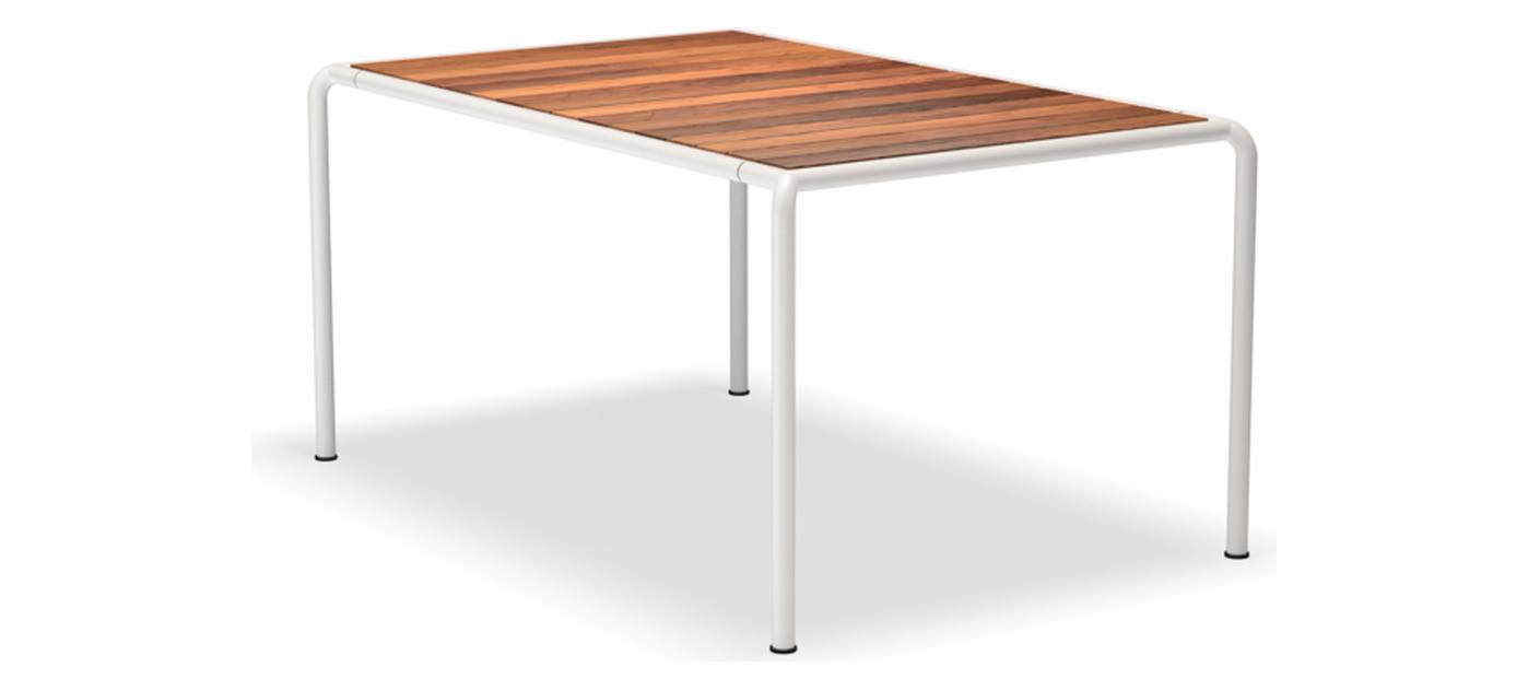 HOUE Avanti blagovaonski stol termo jasen 153 x 98 cm, 1515-08 Termo jasen / prigušeno bijela