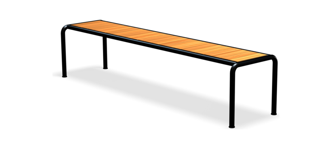 HOUE Avanti bench L pine 199,5 cm, 3030-12 Pine / black