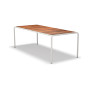 HOUE Avanti Esstisch Thermoesche 222,5 x 98 cm, 1515-08 Thermoesche / gedecktes Weiß