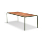 HOUE Avanti dining table thermo ash 222,5 x 98 cm, 1515-49 Thermo ash / olive green