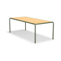 HOUE Avanti dining table pine 222,5 x 98 cm, 3030-49 Pine / olive green
