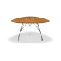 HOUE Leaf jedilna miza 145,5 cm, 03-18 Bambus / sivo jeklo