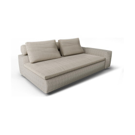 HOUE Drift kotni modul, desni, Yalees bež / Sunbrella Source Oak