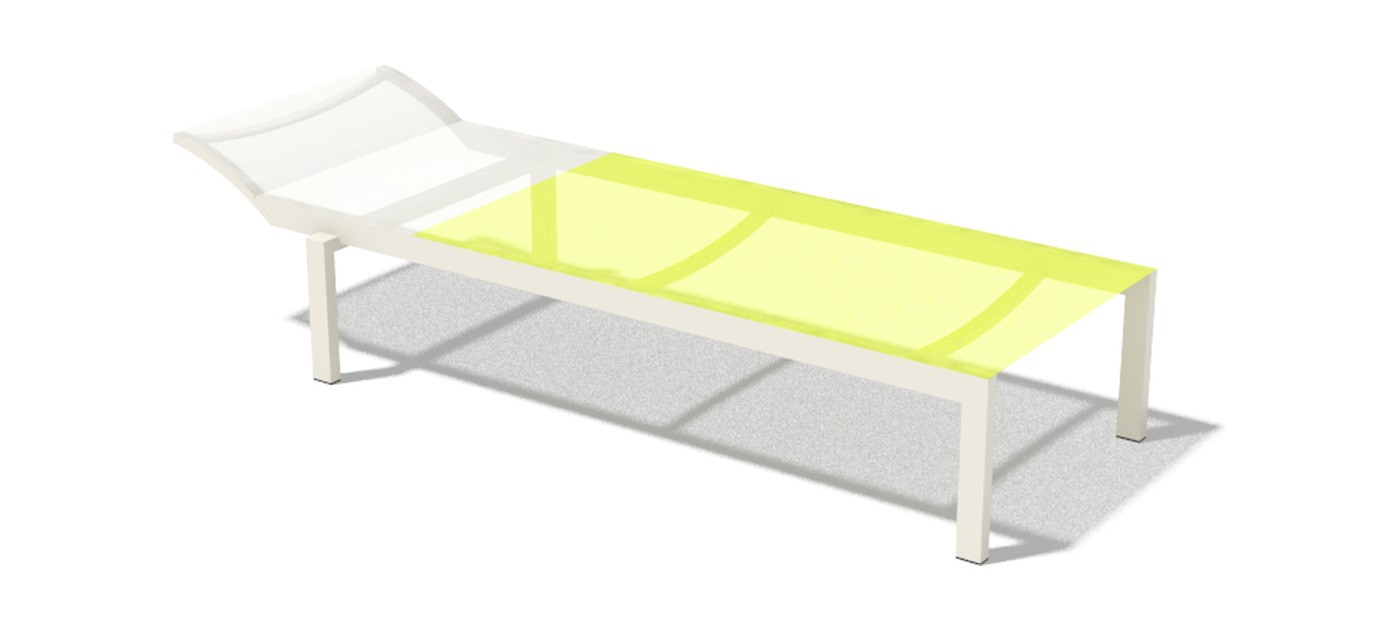Egoe Alva deckchair, Batyline