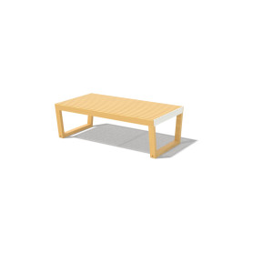 Egoe Barka two-seat bench without backrest