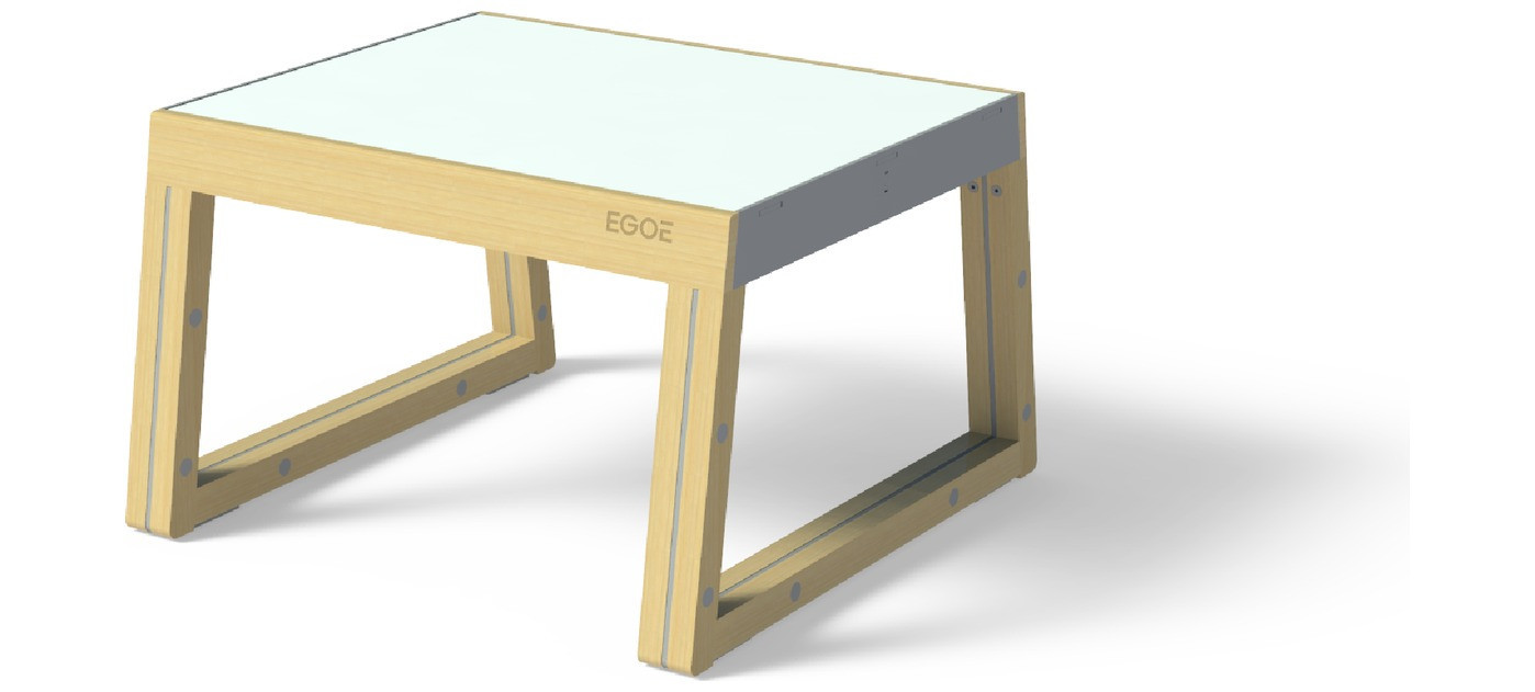 Egoe Barka stool, HPL seat