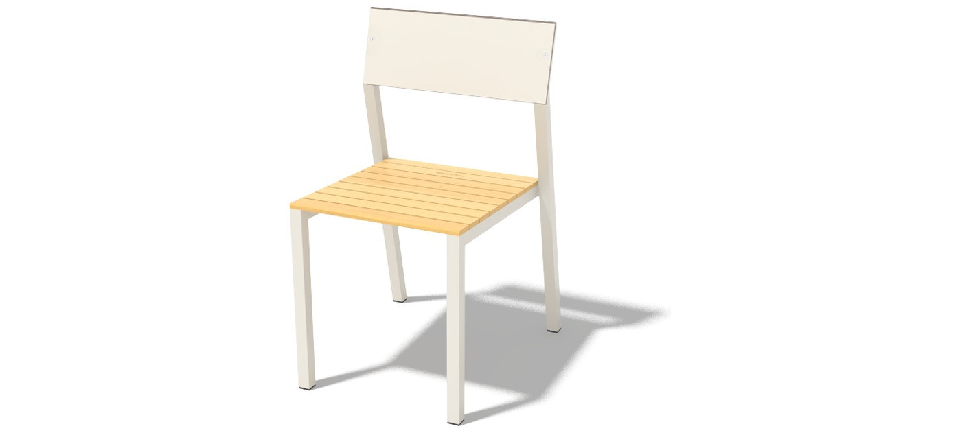 Egoe Cora chair, HPL backrest, setting