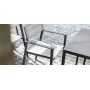 Egoe Cora chair with armrests, Batyline, setting