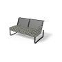 Egoe Moja Zweisitzer-Sofa mit rechter Armlehne