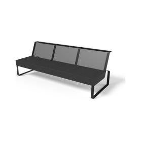 Egoe Moja three-seat sofa without armrests