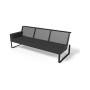Egoe Moja three-seat sofa with left armrest