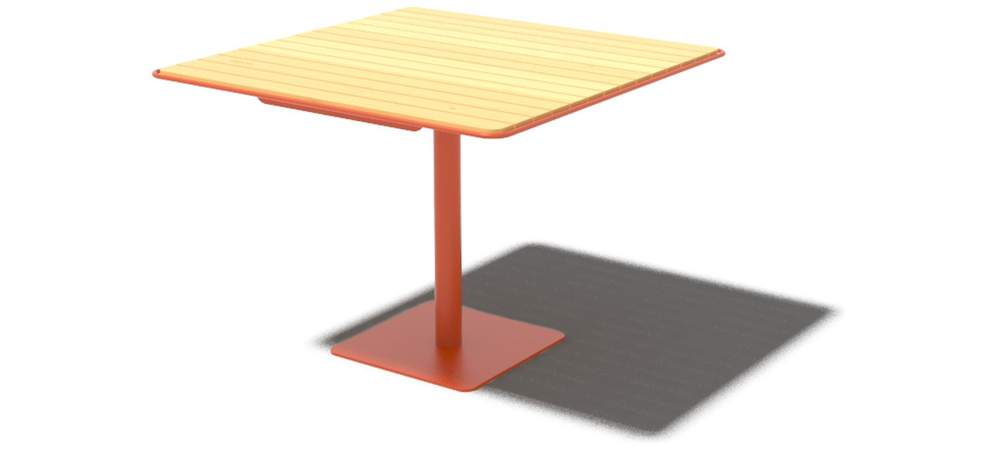 Egoe Tina large square table