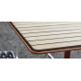 Egoe Tina large square table, setting