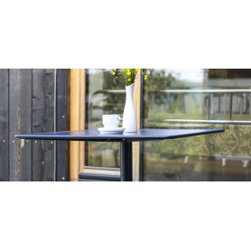 Egoe Tina velika kvadratna miza, jeklo