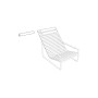 Egoe headrest for Preva lounger LP355, robinia
