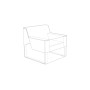 Egoe cover for MOJA armchair, view 2