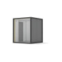 Egoe LEVA single cube, steel, view 2