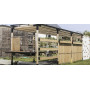 Egoe LEVA double cube, larch, setting