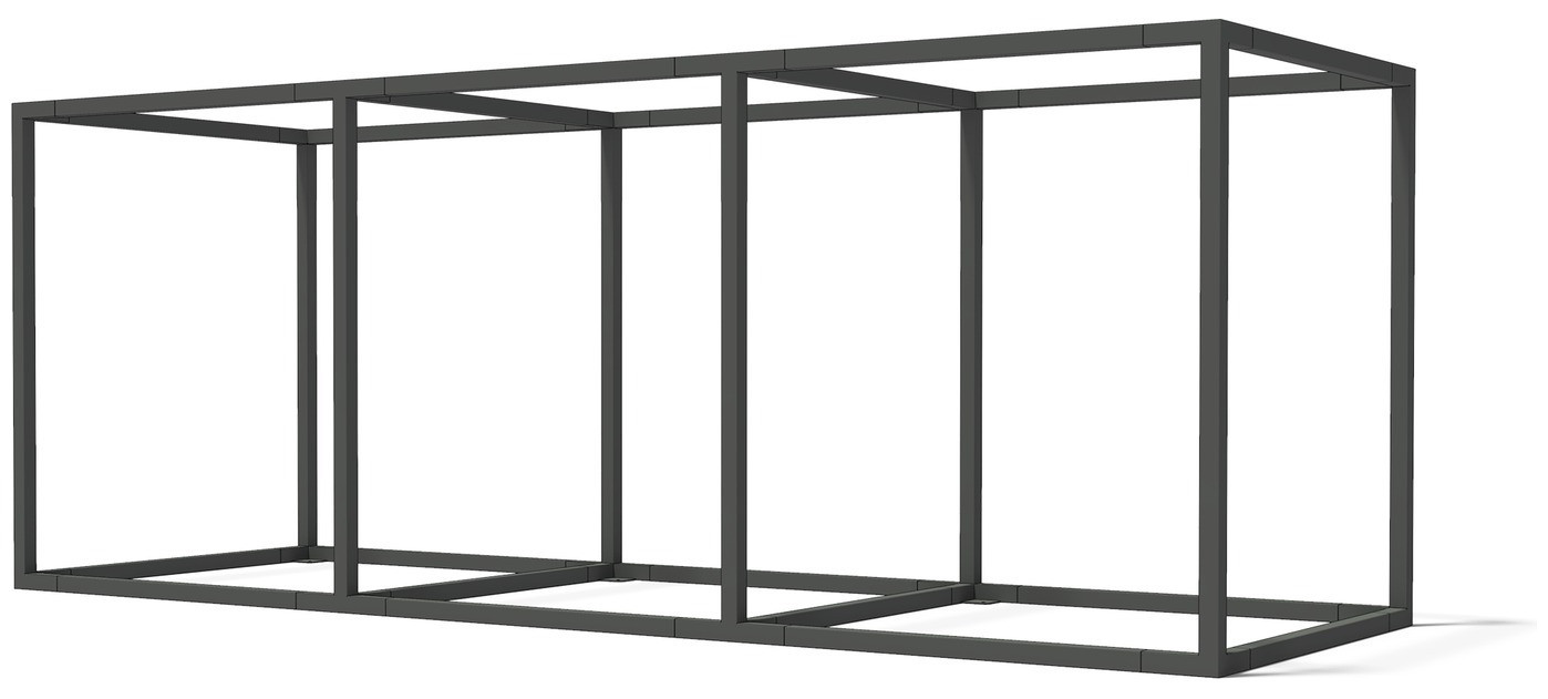 Egoe LEVA triple cube, steel