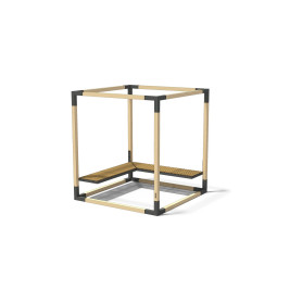 Egoe LEVA corner wooden bench