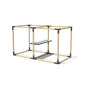 Egoe LEVA bar table for double cube with HPL table top, HPL